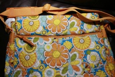 EVERGREEN SHES GOT BAGGAGE YELLOW FLORAL SHOULDER BAG  