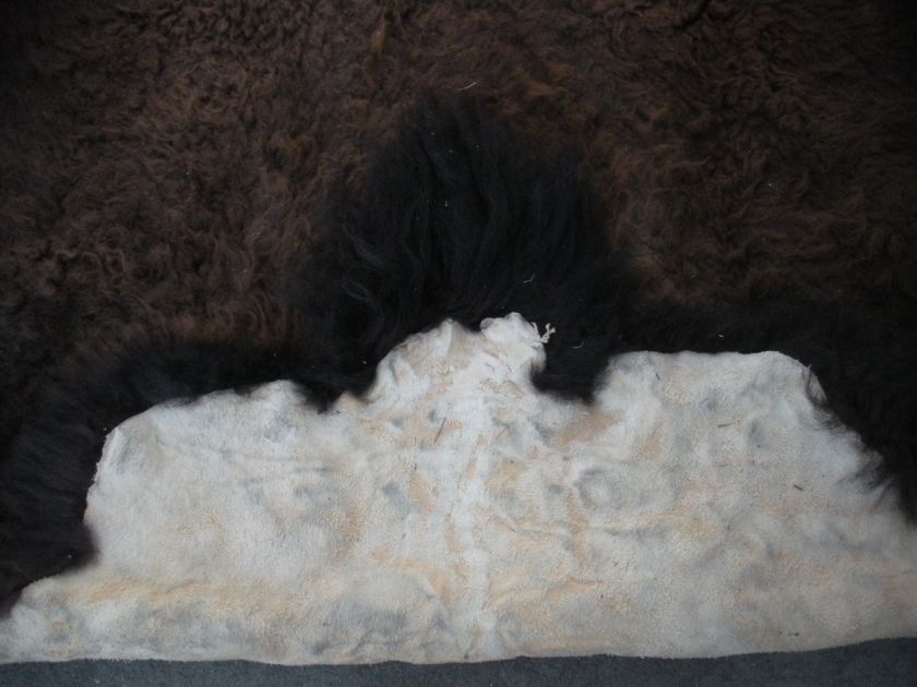 Huge Buffalo Robe / Rug / Hide / Pelt / Fur   American Bison  