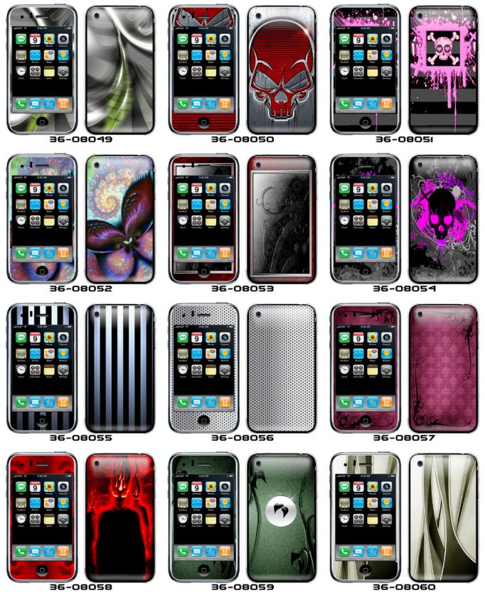 Iphone 3G/3GS Skin   ARMORED vinyl decal cover graphic  