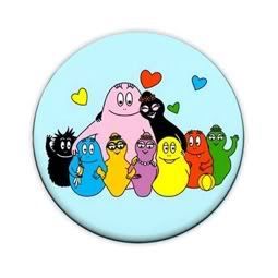 Barbapapa Family 1 Inch Pin Button Badge (Childrens)  