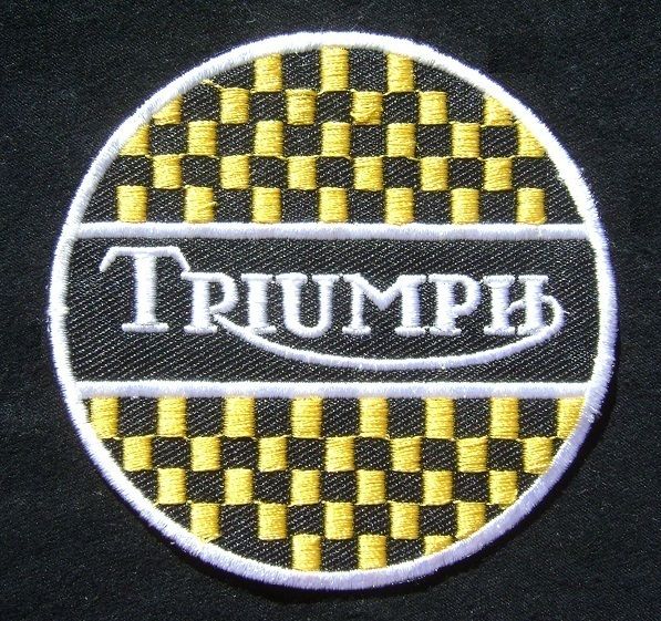 TRIUMPH 59 CAFE RACER ACE ROCKERS CLUB LOGO BIKER PATCH  