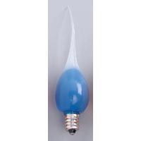 BLUE Silicone Dipped Steady Burn Bulbs 5 watt  