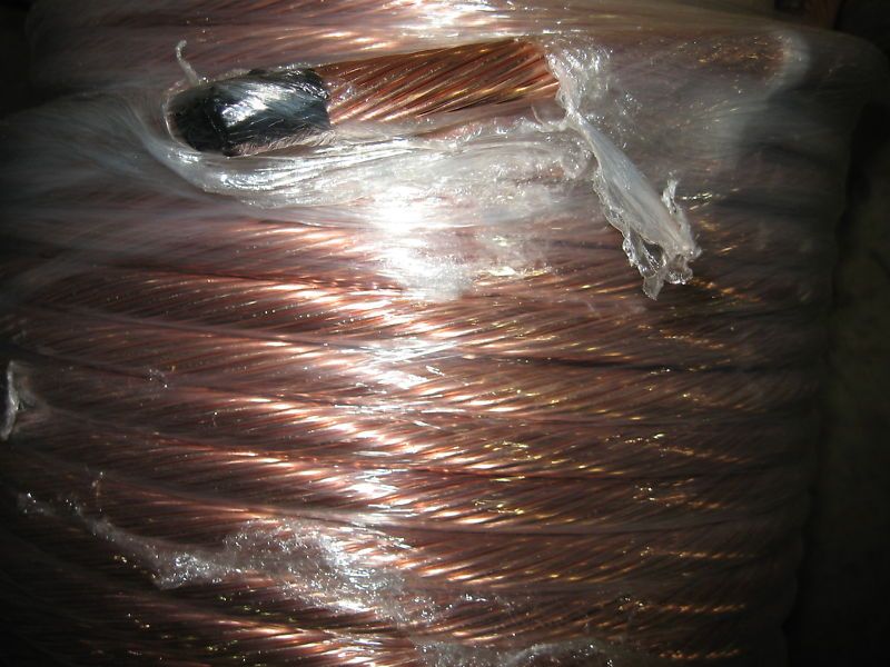 GROUND WIRE STRANDED BARE COPPER 4/0 100  