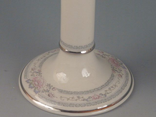   charleston candlestick candle holders manufacturer lenox pattern name