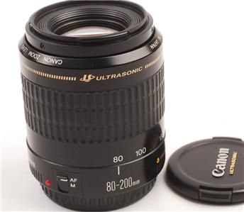 CANON EF USM 80 200 MM F4.5 5.6 ZOOM LENS EOS 50D/5D/7D/Ti  