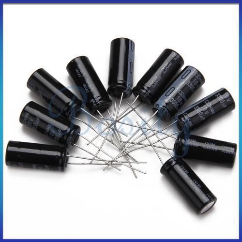 10x Low ESR Electrolytic Impedance Capacitor 10V 3300uF  