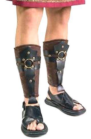 Costumes Roman or Spartan Costume Leg Guards  