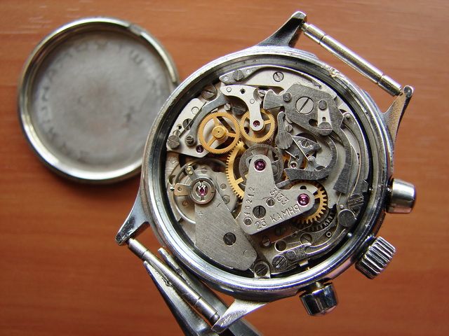 SHTURMANSKIE POLJOT 3133 SOVIET MECHANICAL CHRONOGRAPH Perfect USSR 