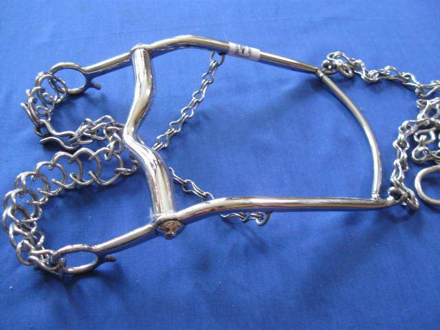 MEXICAN CHARRO SADDLE BIT HORSE WESTERN STAINLESS STEEL Freno 