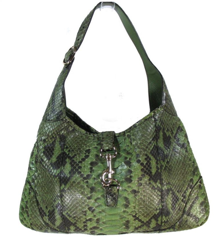 GUCCI GENUINE SNAKESKIN HANDBAG  