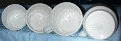 Shenango China   Mugs   Lot of 4  