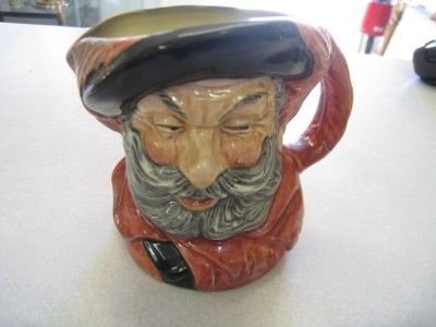   Doulton Toby Mug, Sir John Falstaff, Copyright 1949, Older 3.75 in