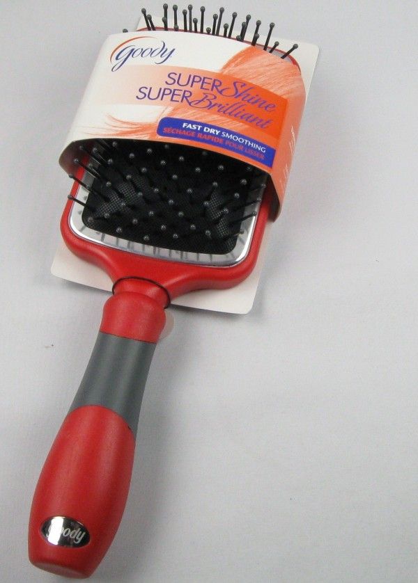 Goody Super Shine Super Brilliant Fast Drying Brush Red  