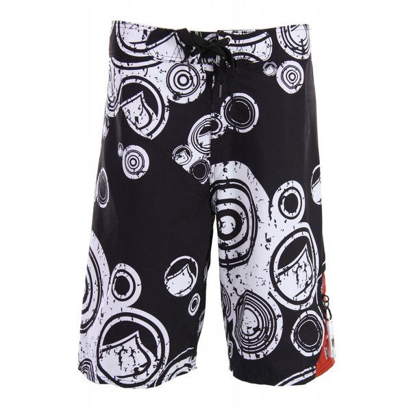 Liquid Force Target Board Shorts Black Sz 34  