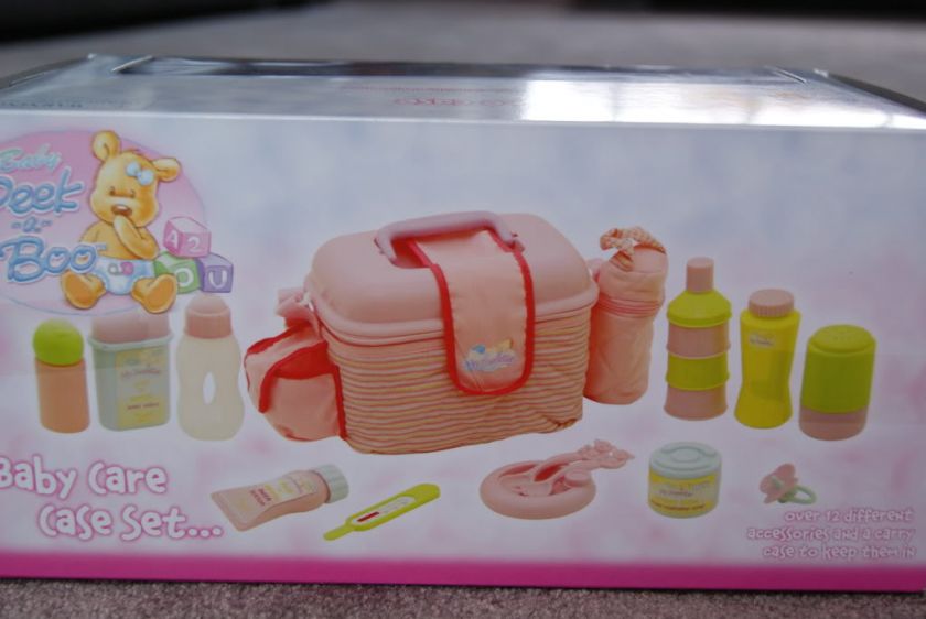 DOLL/BABY CARE CASE ACCESSORIES SET   BNIB  