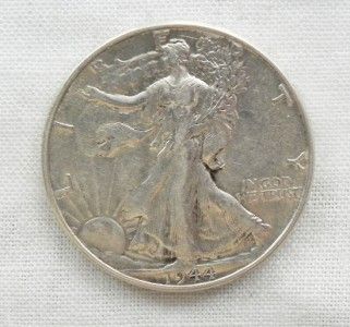 1944 LIBERTY WALKING HIGH GRADE BU/AU HALF DOLLAR NR$ #H1112  