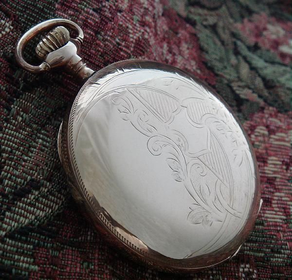 Mens Old 1906 Grade 341 Elgin B.W. Raymond Hunter Cased Pocket Watch 