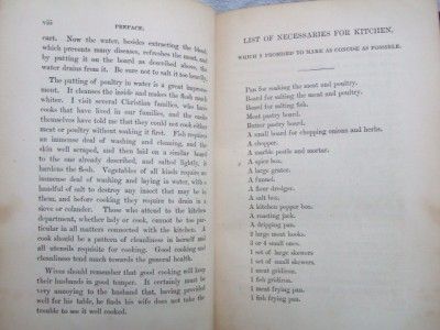 1874 x. Rare ATRUTEL JEWISH COOKERY * 1st Edition * Fine Binding 