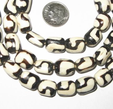 These are very great strand handmade bone beads which were made in 