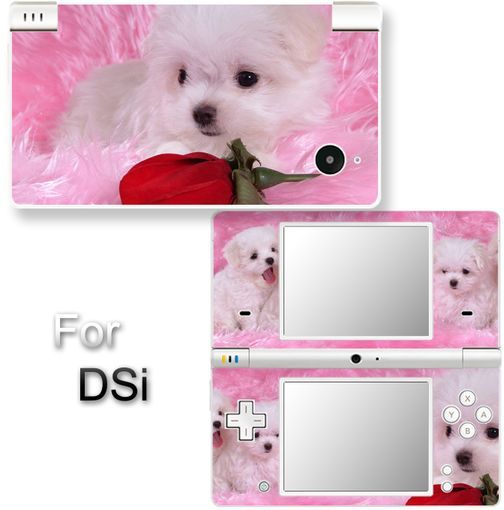 Dog Cute Puppy VINYL SKIN STICKER for NINTENDO DSi #6  