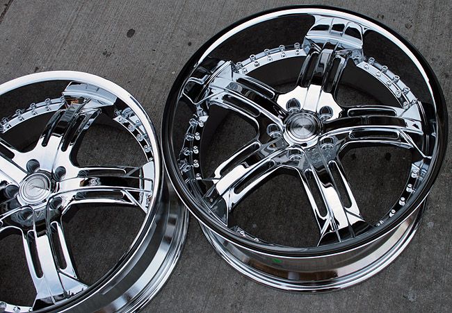 RVM 503 20 CHROME RIMS WHEELS INFINITI G35 G37 STAG  