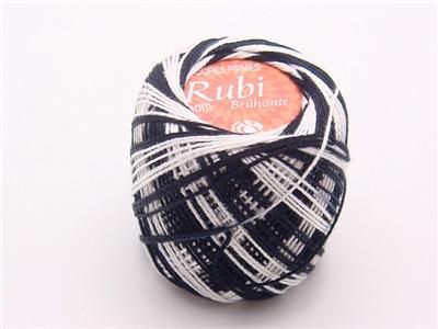 LOT 16 BALLS RUBI VARIEGATED #8 PERLE/PEARL COTTON THREADS HAND 