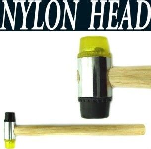 Nylon Head Mallet with Detachable Ends   Jewelry Hammer  