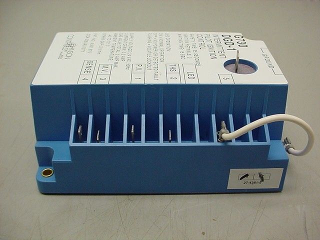 Johnson Controls G730 DGD 1 Intermittent Pilot Ignition  