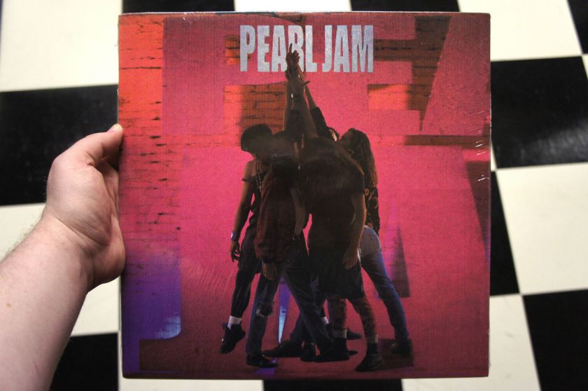 Pearl Jam Ten ORIGINAL Sealed LP (vs no code z 47857)  