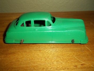Vintage Premier Green Hard Plastic Sedan Car #51  