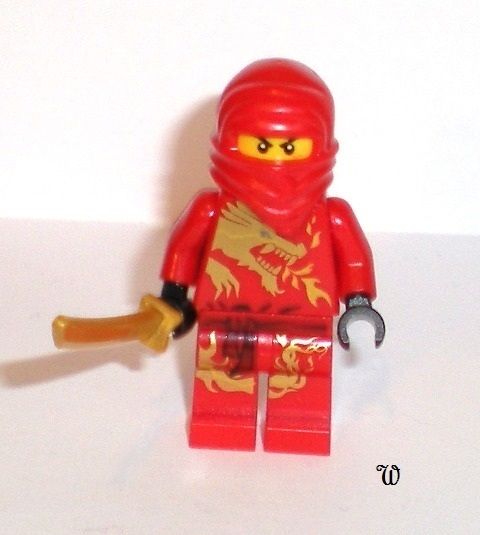 Lego Ninjago Minifigure KAI DX with Dragon Suit, New  