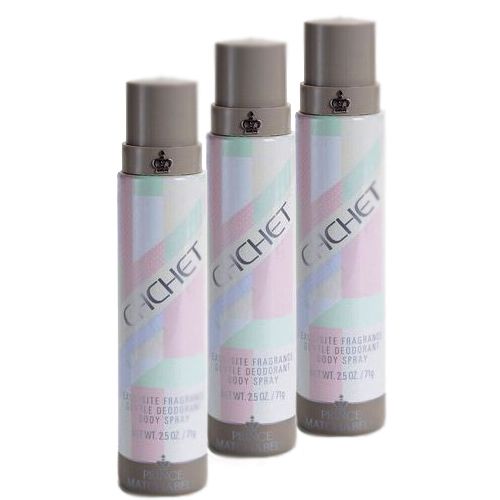 CACHET for Women by Prince Matchabelli, GENTLE DEODORANT BODY SPRAY 