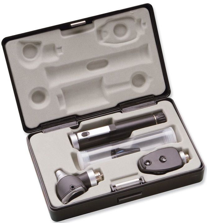 ADC 2.5V OTOSCOPE OPTHALMOSCOPE DIAGNOSTIC SET SINGLE HANDEL # 5110E 