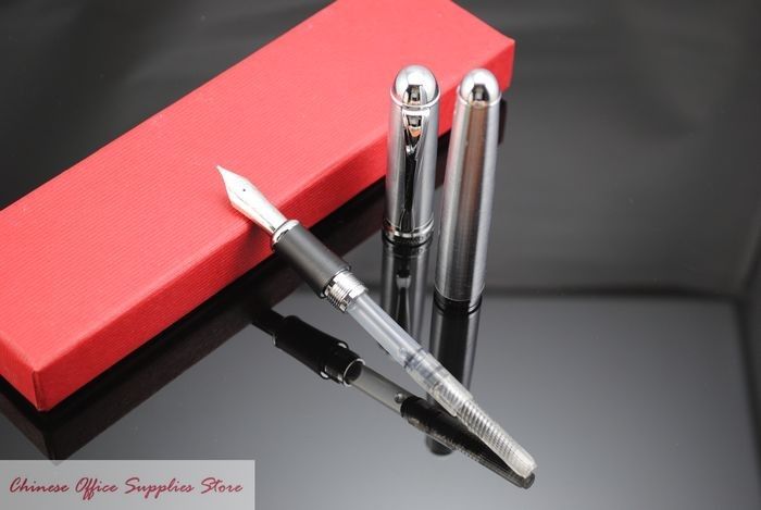 JINHAO X750 Steel Body Fountain Pen M Nib  