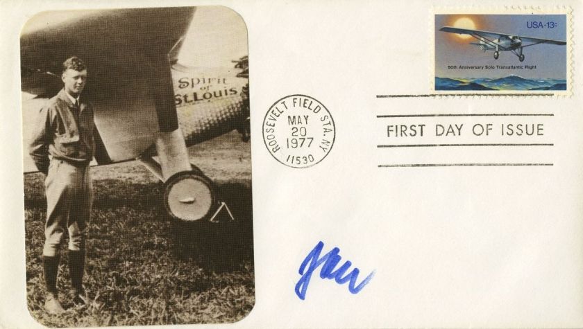 Hans Joachim Jabs German WWII Ace Authentic Autographed FDC  