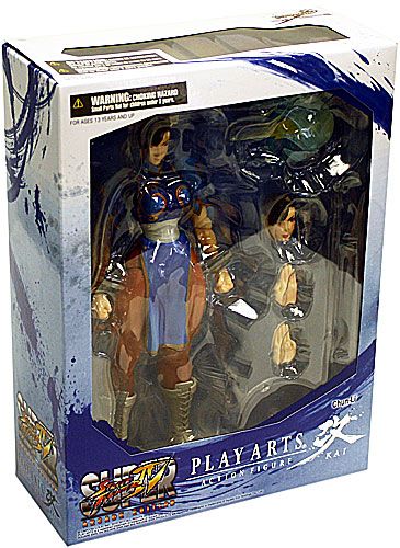 Super Street Fighter IV Play Arts Kai Chun Li Action Figure 