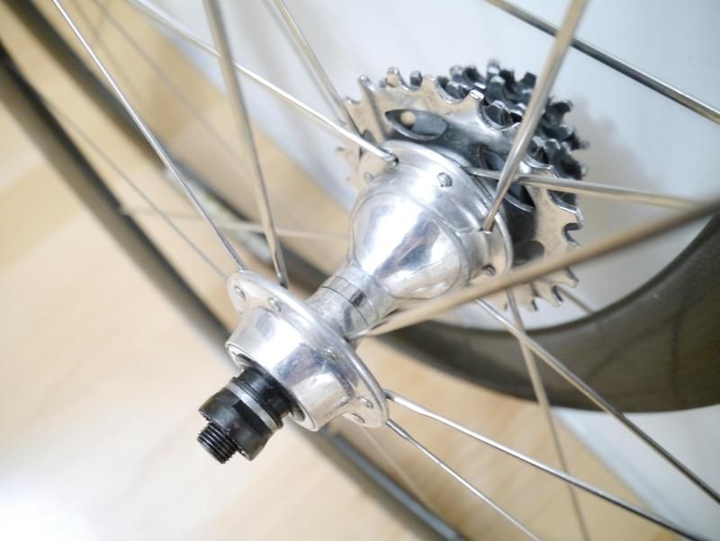 Campagnolo Bora (1st generation) Record hubs VGC  