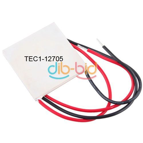 New TEC1 12705 TEC Thermoelectric Cooler Cooling Peltier Plate 15.4V 