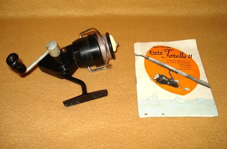 Vintage EAST GERMAN Spinning Reel FORELLE 60s  