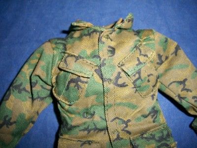 SCALE VIETNAM ERA GUNNER CAMOFLAGED   CAMO UNIFORM FOR A 12 