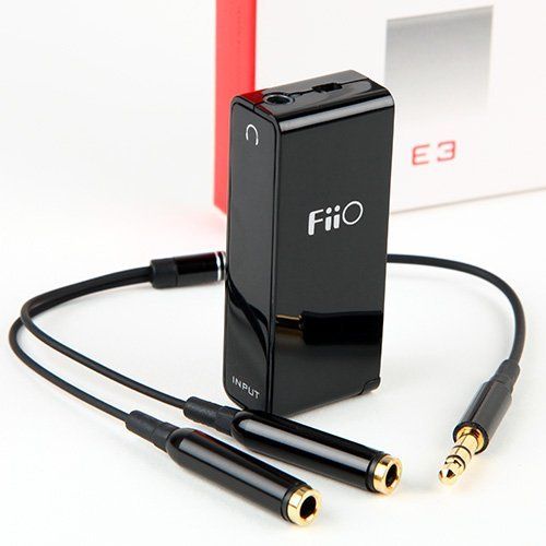 FiiO E3 Portable Headphone Amplifier to bass boost 6953175710318 