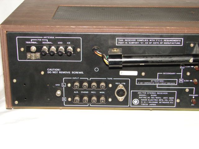 Vintage ~ NIKKO 5055 ~ Receiver Stereo Nice  