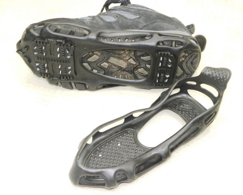 Snow Shoes Boot Ice Grip Crampon Anti Slip Spike Cleats Studs Size 2 1 