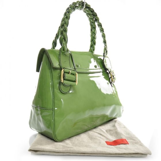 VALENTINO GARAVANI Patent Leather HISTOIRE Tote Bag  