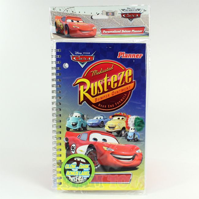 Disney Cars Planner   McQueen Stationary Personalized  