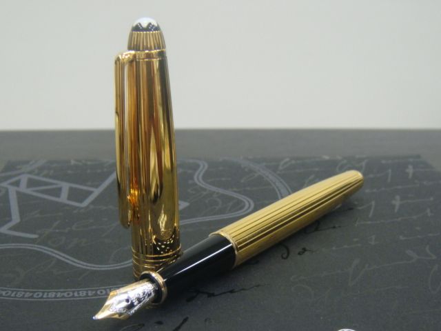 main detail brand montblanc name meisterstuck solitaire 144 vermeil 