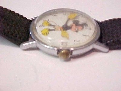 Vintg 1970s Walt Disney Productions Mickey Mouse Watch  