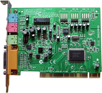 Creative Labs Sound Blaster ViBRA PCI Sound Card CT4810  