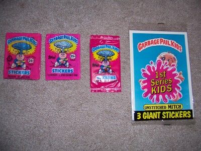 ULTIMATE GARBAGE PAIL KIDS SERIES 1 UNOPENED PACK LOT  