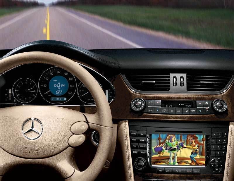 MERCEDES BENZ VIDEO IN MOTION INTERFACE E CLASS 212  